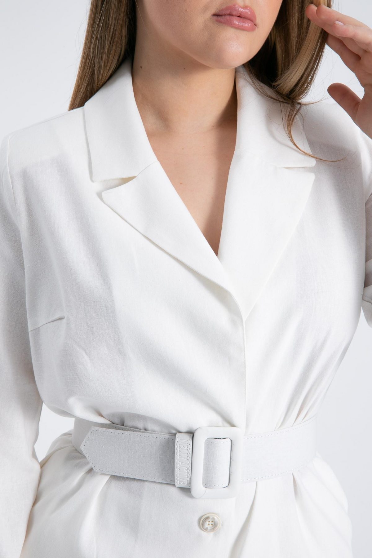 Kadın Beyaz Blazer Ceket